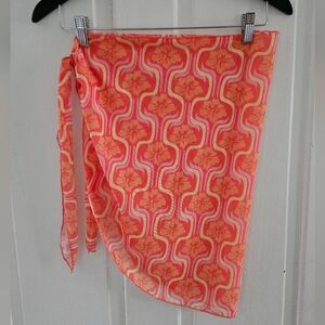 vibrant vintage inspired beach sarong